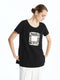 Crew Neck Printed Women's T-shirt